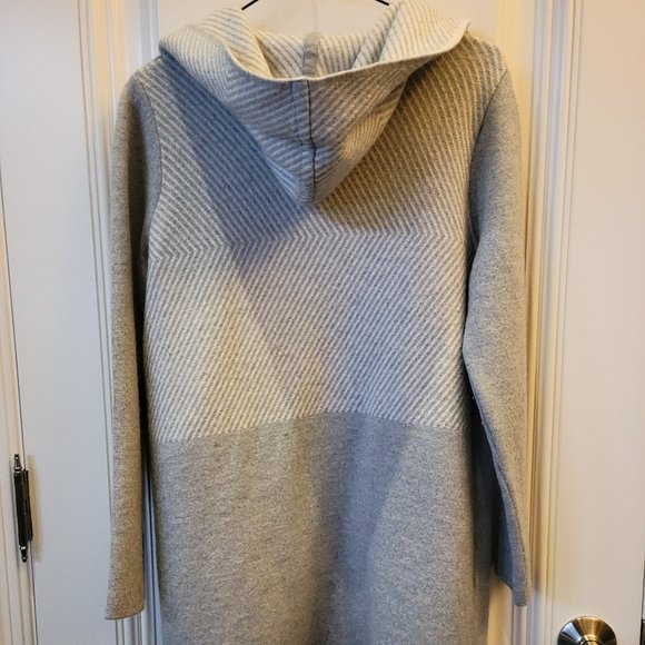 Lineamaglia Wool Blend Open Front Cardigan - Picture 2 of 5